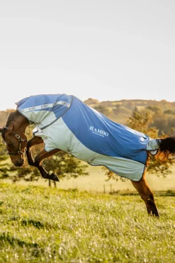 horseware Serie D'Automne Rambo Navy/Grey Best