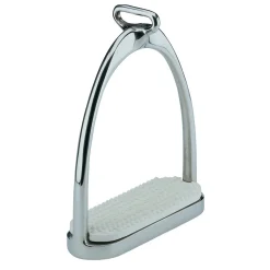 sprenger Isi-Stirrups, White Pad Wh/Ab