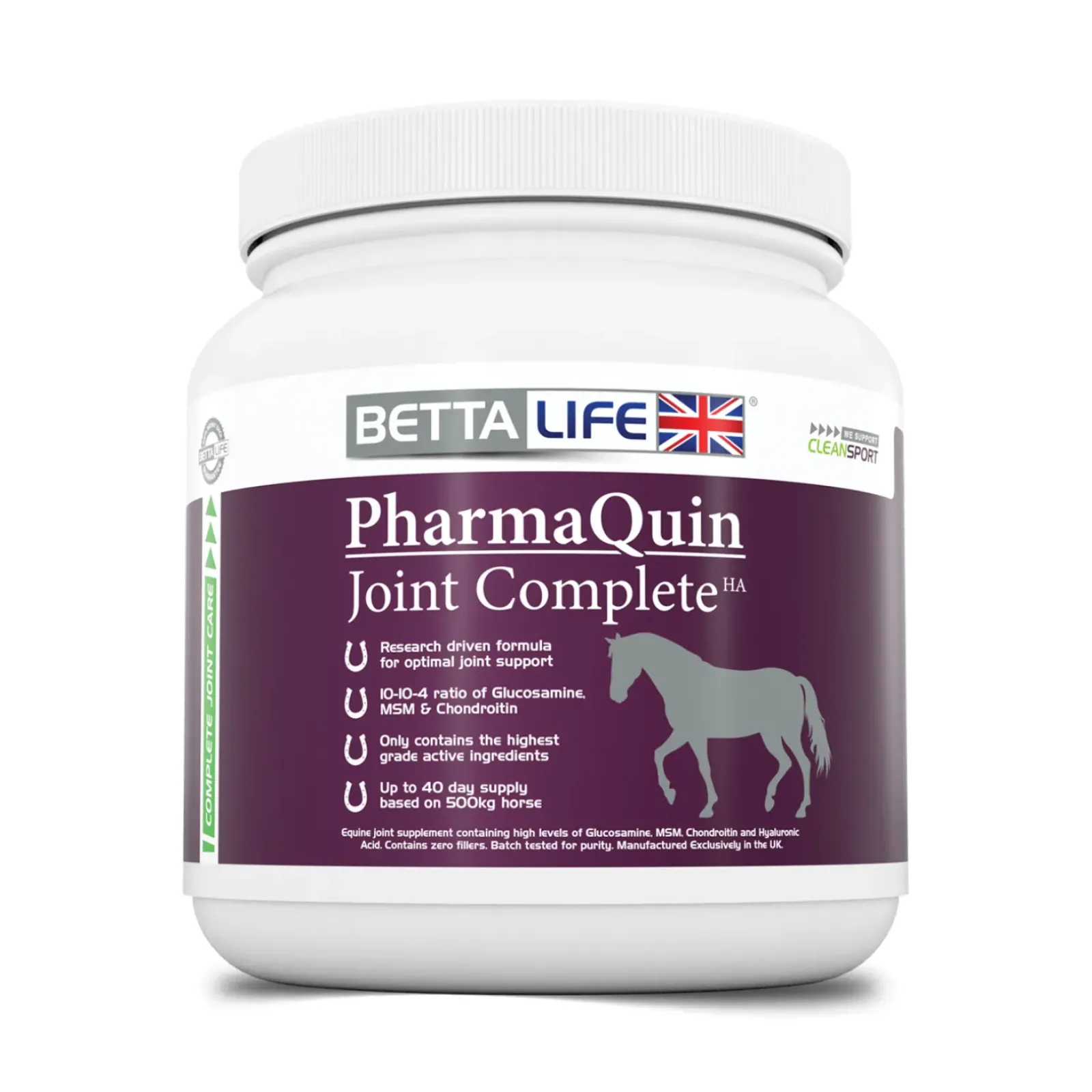 bettalife Supplement Articulations Pour Chevaux Pharmaquin Joint Complete Ha Equins, 400 G Pas D'Indication Clearance