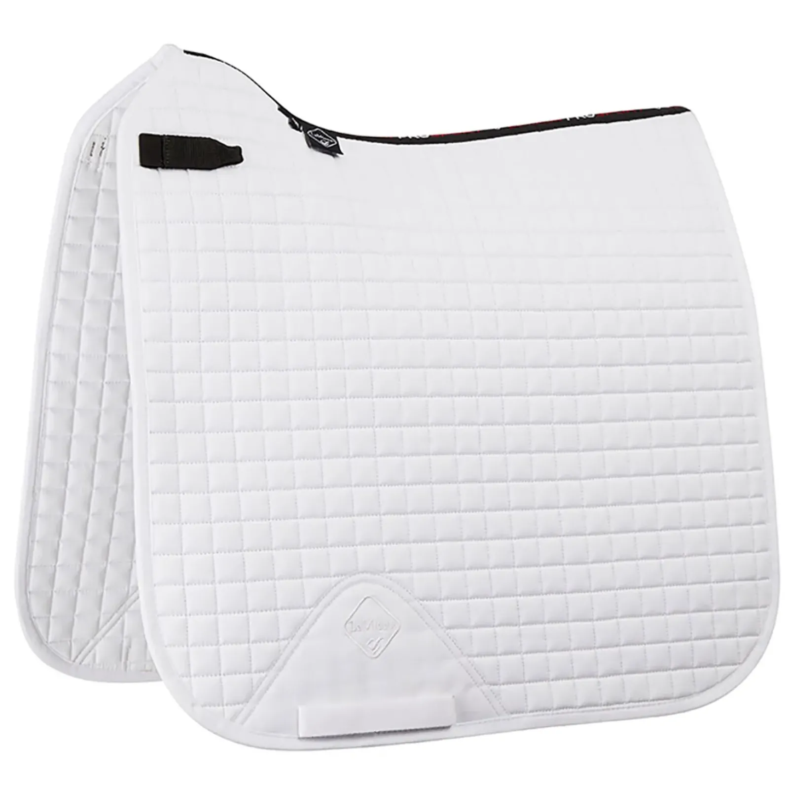 lemieux Tapis De Selle Chabraque De Dressage En Coton Cotton Dr Square Wh/Ab Clearance