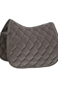 eskadron Tapis De Selle De Dressage Classic Sports Ss22 Velours Cristal Fossil Brown Outlet