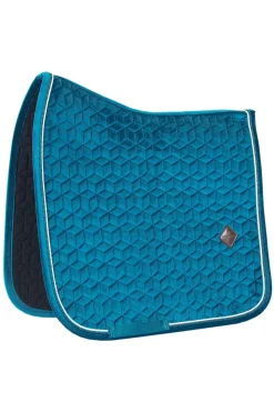 kentucky Tapis De Selle De Dressag'E Horsewear Velours Emerald Green Outlet
