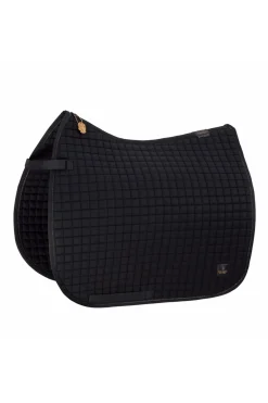 eskadron Tapis De Selle De Dressage Platinum 23 En Coton Black New