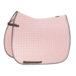 eskadron Tapis De Selle De Dressage Coton Contraste Powder Pink New
