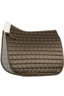 horze Tapis De Selle De Dressage Houston Marron Fonce Bison Outlet