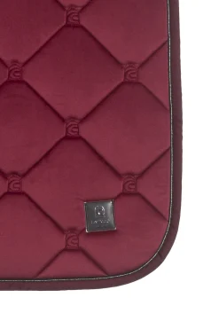 cavallo Tapis De Selle De Dressage Cavajolene Dark Red Best