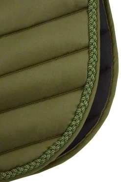 horze Tapis De Selle De Dressage Victoria Vert Kaki Beetle Hot