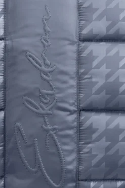 eskadron Tapis De Selle De Dressage Grands Carreaux Brillant Essence 22/23 Dusty Blue Best