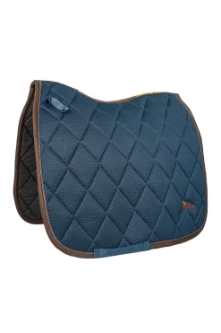 backontrack Tapis De Selle De Dressage Back On Track Flux D'Air Blue New