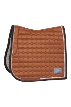 schockemohle Tapis De Selle De Dressage Sanya Sp Style Dressage Avec Logo Champagne Light Brown Discount
