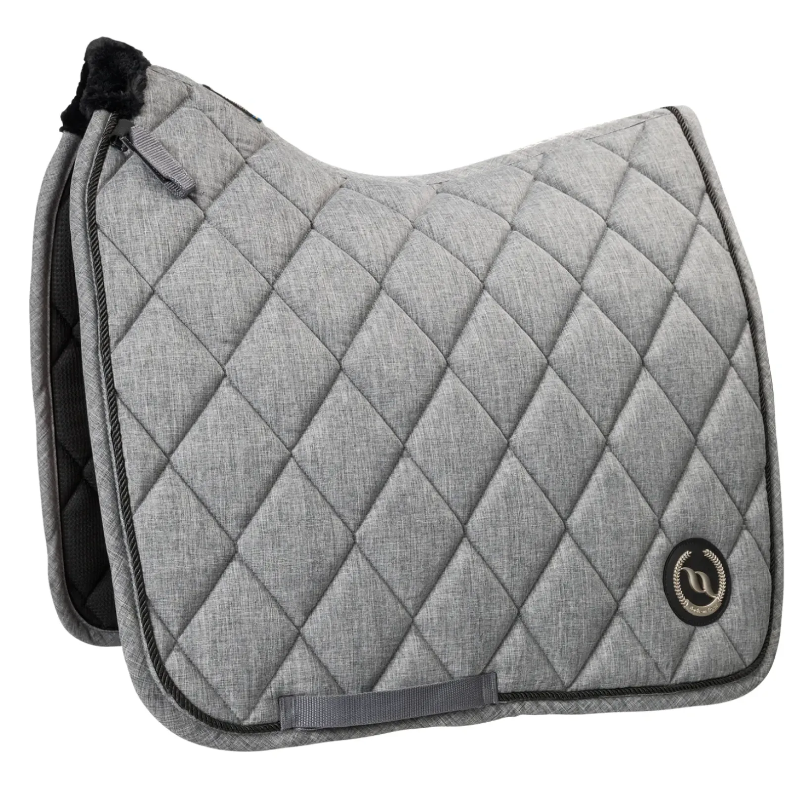 backontrack Tapis De Selle De Dressage Back On Track Collection Haze Grey Outlet