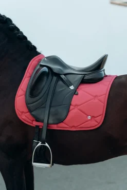 bvertigo Tapis De Selle De Dressage B Vertigo Laurel Mineral Red Clearance