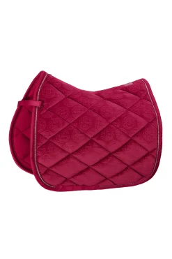 eskadron Tapis De Selle De Dressage Reflexx Ss23 Velvet Crystal Beetroot Pink Best