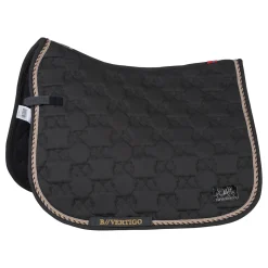 bvertigo Tapis De Selle De Dressage B Vertigo Monaco Asphalt Dark Grey Discount