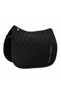 eskadron Tapis De Selle De Dressage Platinum 23 Paon Brillant Black Clearance