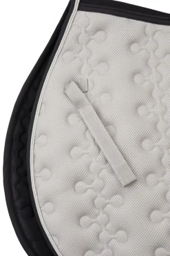 horze Tapis De Selle De Saut D'Obstacles Smoky Twilight Quiet Grey New