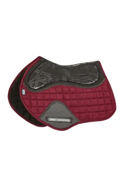 weatherbeeta Tapis De Selle De Saut D'Obstacle Ultra Grip Burgundy Hot