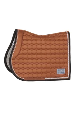schockemohle Tapis De Selle De Saut D'Obstacles Sanya Style Champagne Light Brown