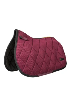 backontrack Tapis De Selle D'Obstacle Back On Track Flux D'Air Wine Red Clearance