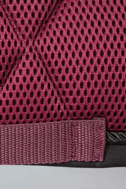 backontrack Tapis De Selle D'Obstacle Back On Track Flux D'Air Wine Red Clearance