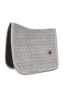 kentucky Tapis De Selle Dressage Horsewear Basic Velvet Beige Hot