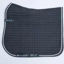 bucas Tapis De Selle Dressage Max Black/Silver New