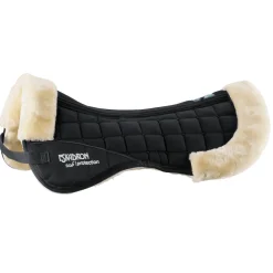eskadron Tapis De Selle Fausse Fourrure Black Clearance