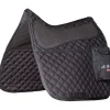 karlslund Tapis De Selle Avec Poche, Coton Black Outlet