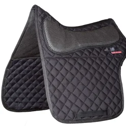 karlslund Tapis De Selle Ajustable, Coton Black Outlet