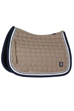 bvertigo Tapis De Selle Mixte B Vertigo Cameron Avec Passepoil Fossil Brown Sale