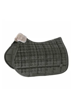 eskadron Tapis De Selle Mixte Essence 22/23 Velours Estampille Olive Drab Discount