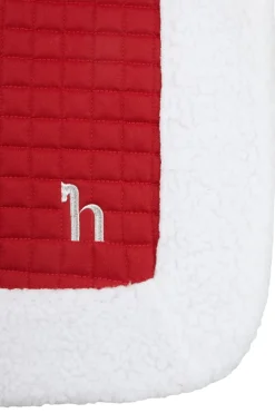 horze Tapis De Selle Mixte Noel Rouge Best