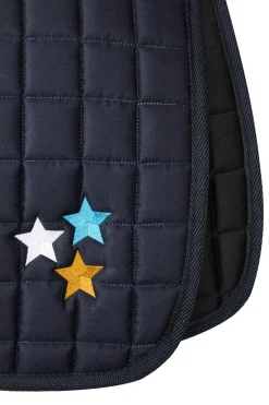 horze Tapis De Selle Mixte Alex, Poney Dark Navy Outlet
