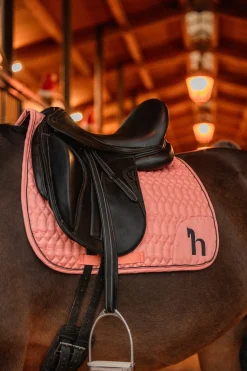 horze Tapis De Selle Mixte Trixi, Poney Shrimp Pink Online