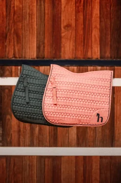 horze Tapis De Selle Mixte Trixi, Poney Shrimp Pink Online