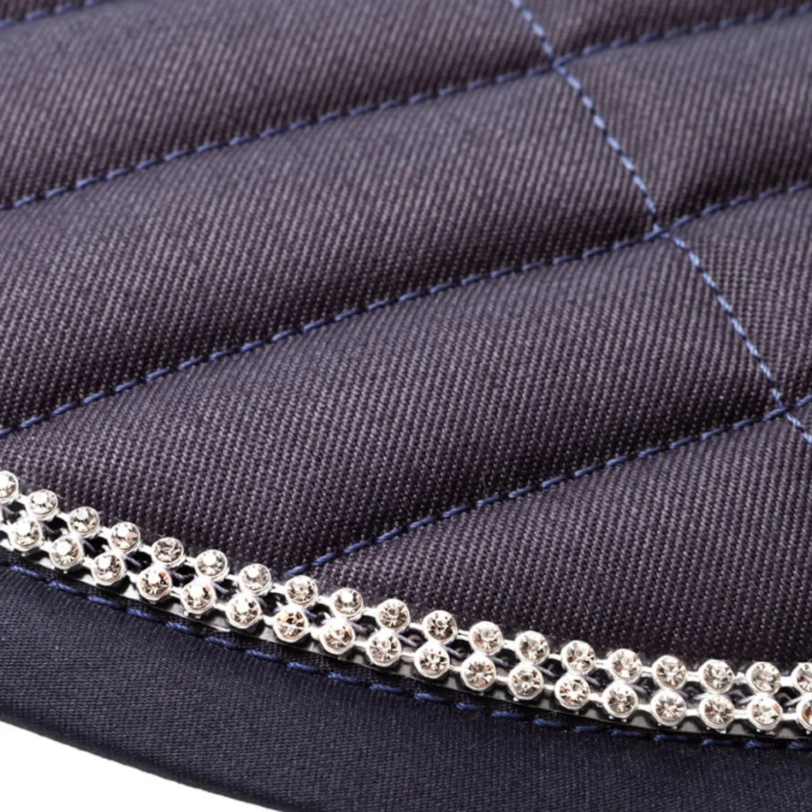 kavalkade Tapis De Selle Mixte Kavaleasy Strass Db/Ab