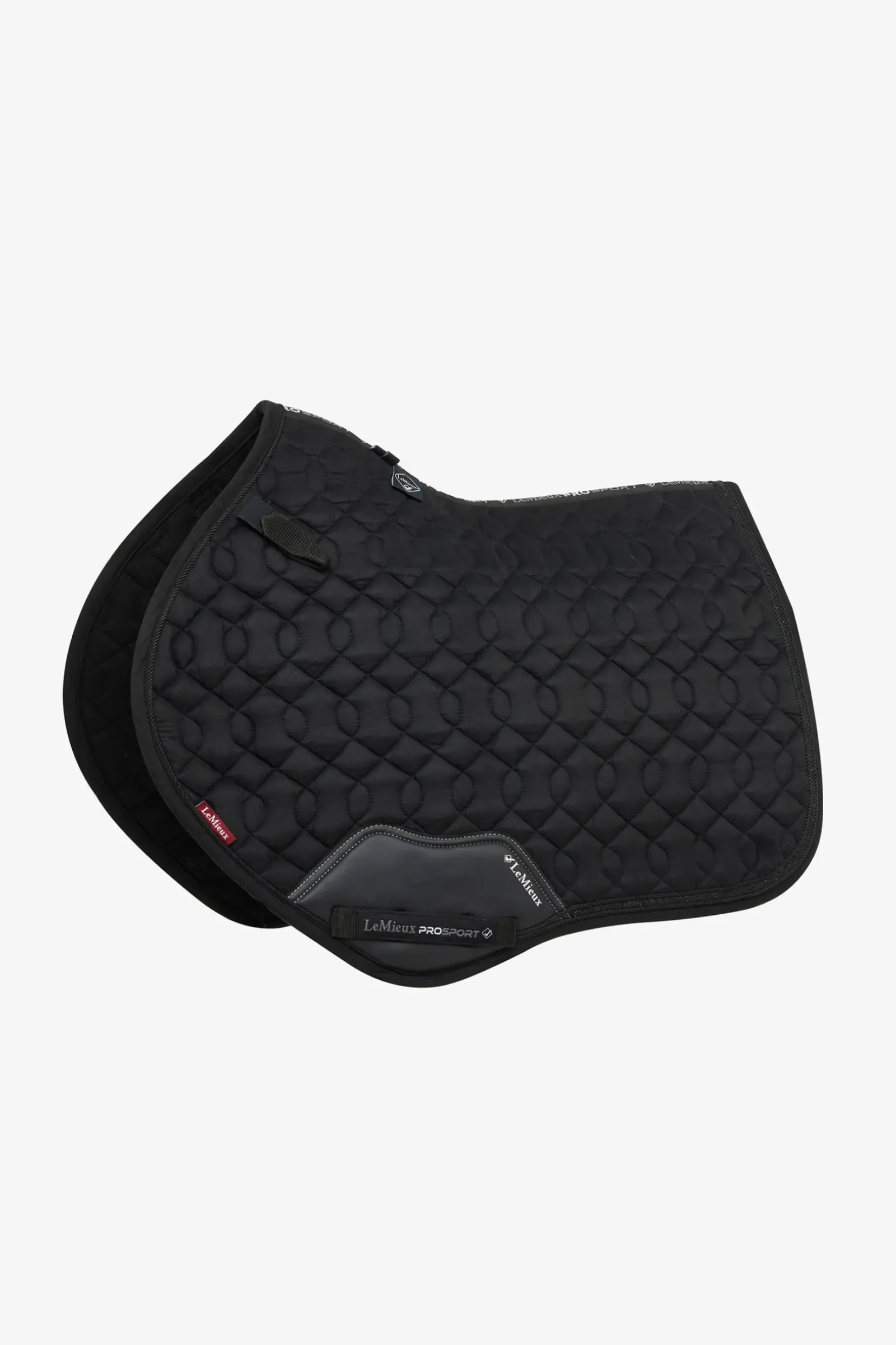 lemieux Tapis De Selle Saut D'Obstacles Daim Close Contact Cristaux Black Clearance
