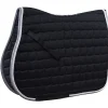 schockemohle Tapis De Selle Saut Dynamite S, Tapis De Selle Au Look Tres Sportif Black/Silver Discount