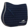 schockemohle Tapis De Selle Saut Schockmohle Dynamite Sl Avec Logo Navy/Stone Grey Discount