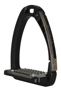 acavallo Étrier Arena Alupro Aluminium Black New