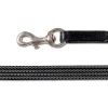 waldhausen Island Rênes Caoutchoutees Avec Mousqueton Black/Silver Sale