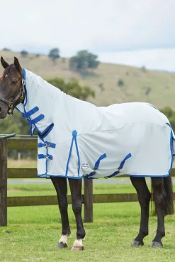 weatherbeeta Comfitec 600D/Mesh Ii Fly Rug With Fixed Neck Silver/Silver Best