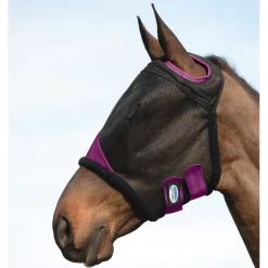 weatherbeeta Comfitec Durable Mesh Mask Black/Purple