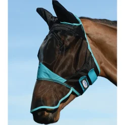 weatherbeeta Comfitec Fine Mesh Mask With Ears & Nose Bl/Vect Hot