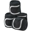 weatherbeeta Fleece Bling Bandage 3.5M (4Pcs/Set) Black Hot